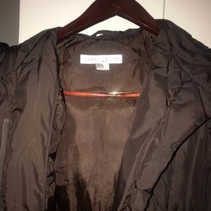 Brown woman coat